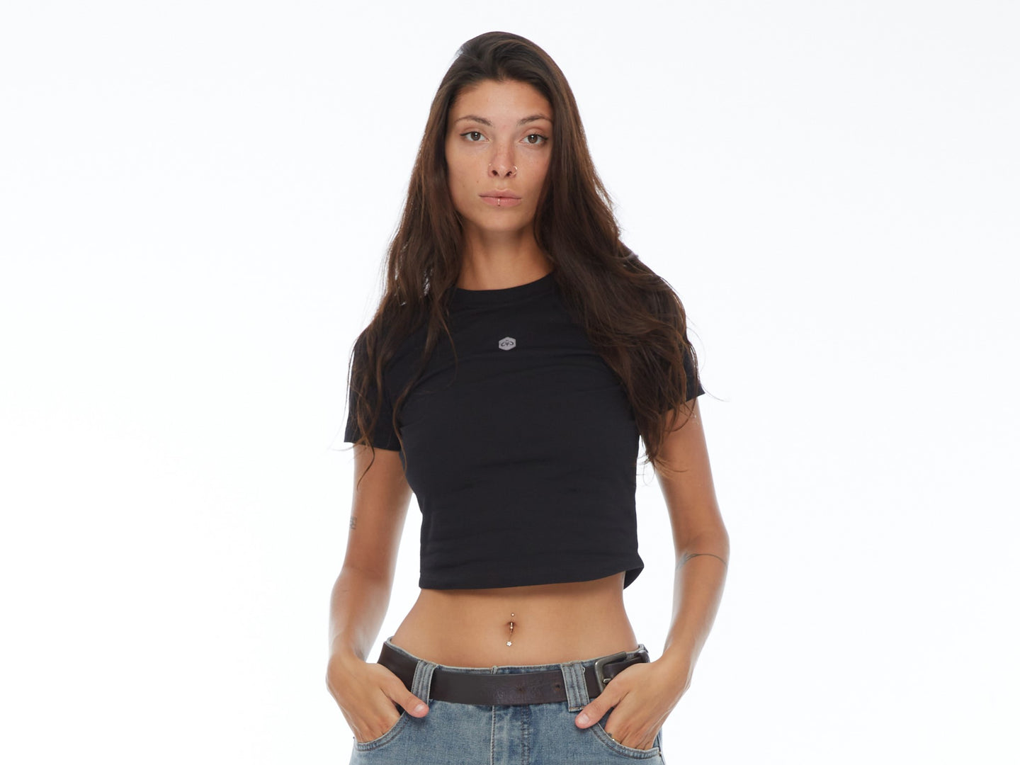 Fitted Cropped T-Shirt